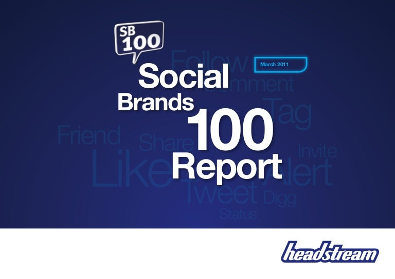 The Top 100 Social media Brands By Industry