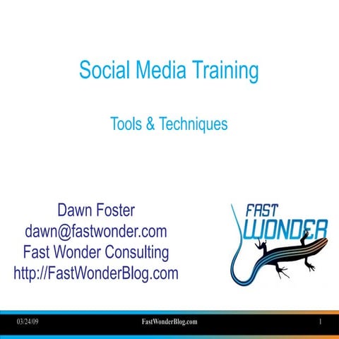 Social Media Training