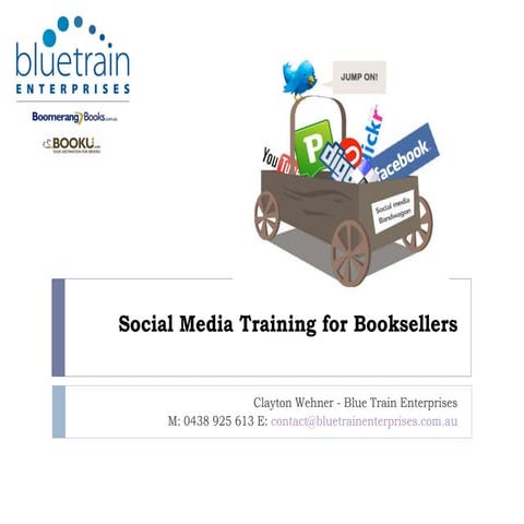 Social Media Training for the Australian Booksellers Association
