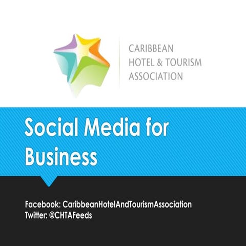 Social media training for Caribbean Hotel and Tourism Association