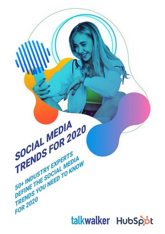 Social Media Trends 2020