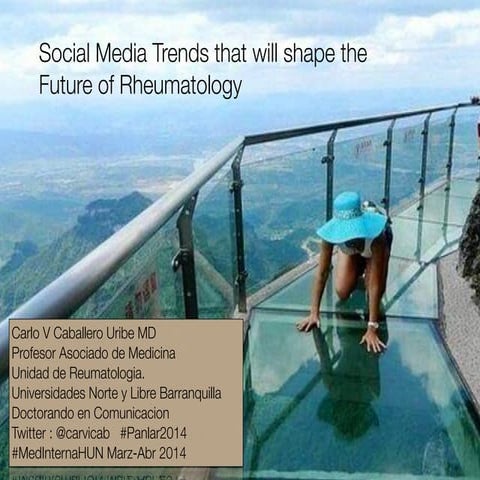 Social media trends that will shape the future of Rheumatology (Medicine) in the next years rheumatology 