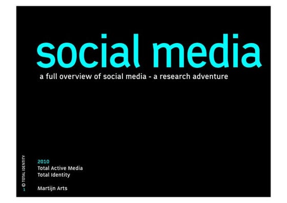 A full overview of Social Media: a research adventure
