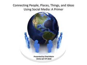 Connecting People, Places, Things, and Ideas Using Social Media: A Primer