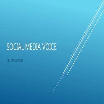 Social Media Voice