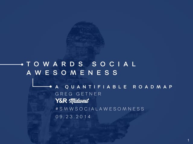 Social Media Week: Towards Social Awesomeness
