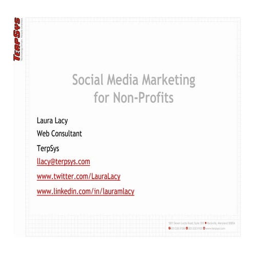 Social Media Marketing for Nonprofits