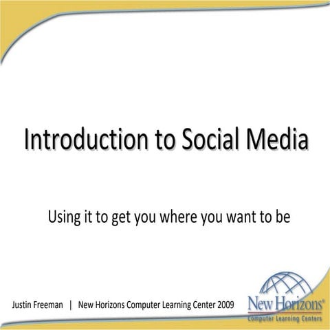 Social Media Workshop