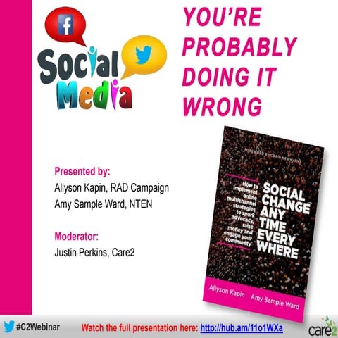 Social Media: You're Probably Doing It Wrong