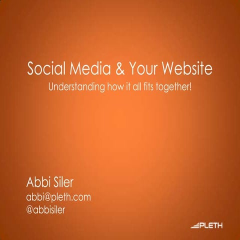 Jonesboro Chamber of Commerce: Social Media & Your Website