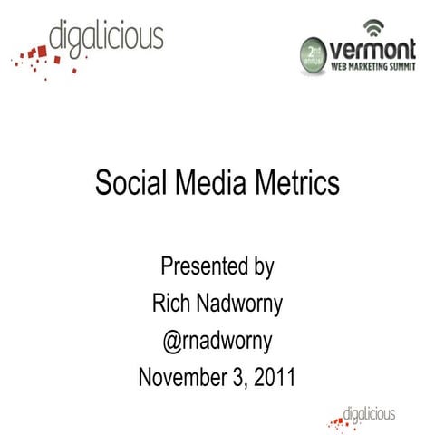 Social Metrics