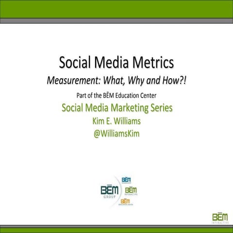 Social Metrics Converge South