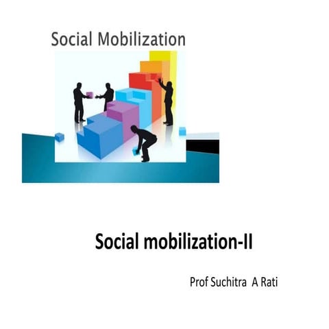 Social mobilization  ii