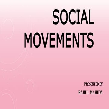 Social movements