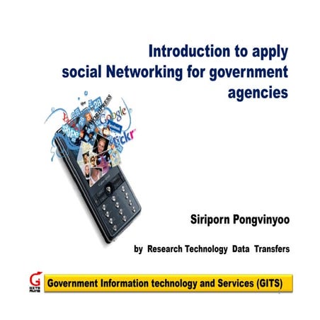 Introduction to Apply Social Networking for Goverment Agencies in Thailand
