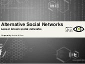 Alternate Social Networks