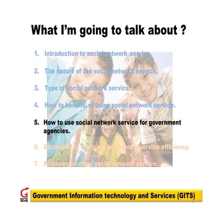 How to use social network service for government agencies  in Thailand