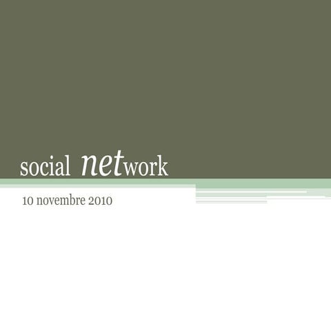 Social network_2010