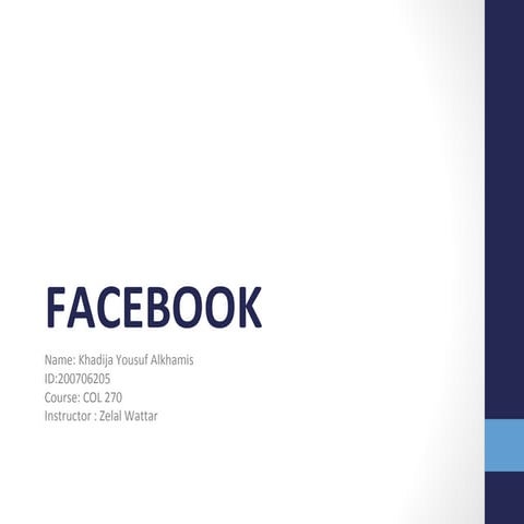 Social network facebook