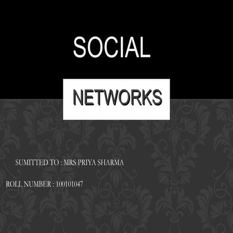 Social networking