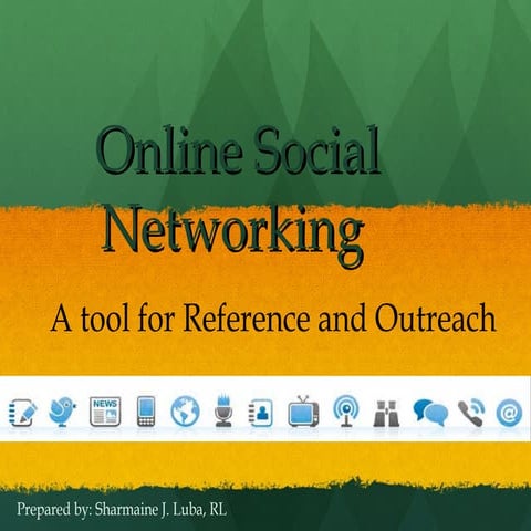 Online Social networking: a tool for reference and outreach