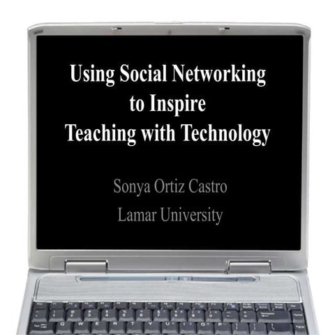 Social networking and technology edld 5362 week 2