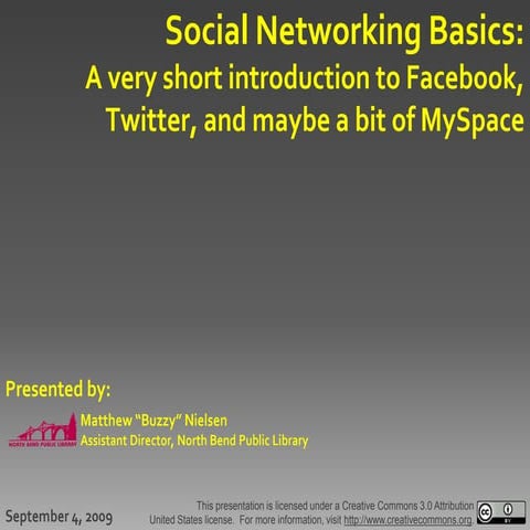 Social Networking Basics