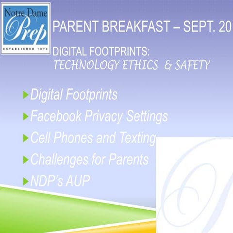 Digital Footprints - NDP