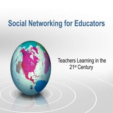 Social networking for educators