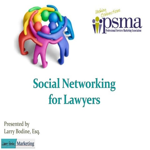 Social networking for lawyers   psma