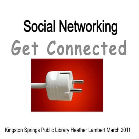 Socialnetworking for seniors 2011