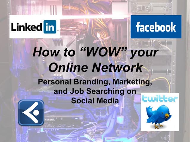 Effective Job Search Using Online Tools | PPTX