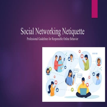 Comprehensive Guide to Social Networking Netiquette for Professional ...