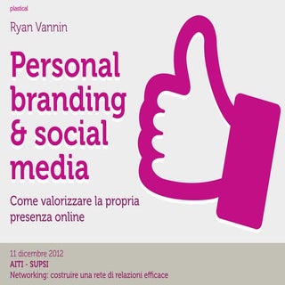 Personal branding & social media