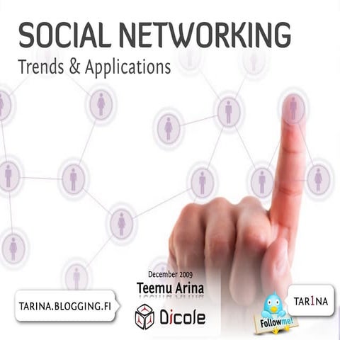 Social Networking   Trends &amp; Apps   Slide Share 122009