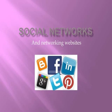 SOCIAL NETWORKS. COMENIUS PROJECT. 21ST CENTURY CITIZENS