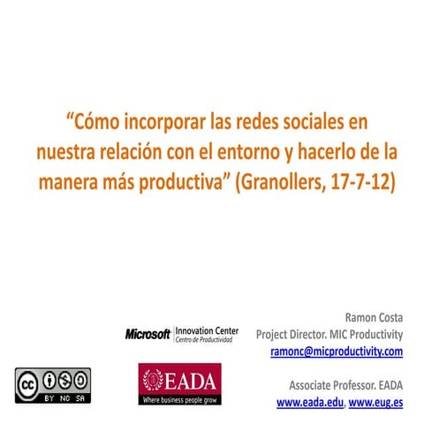 Social networks in-business