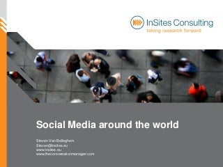 Social networks around the world 2010
