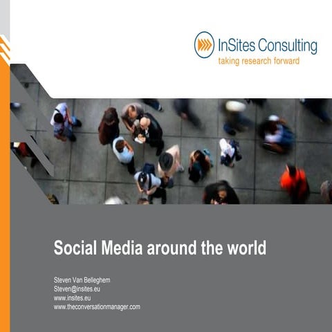 Social networks around the world 2010