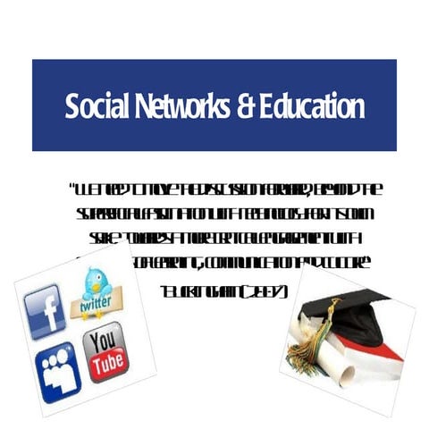 Social networks and education