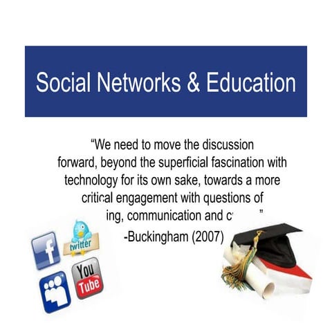 Social networks and education final