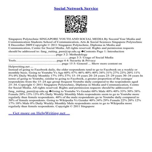 Social Network Service