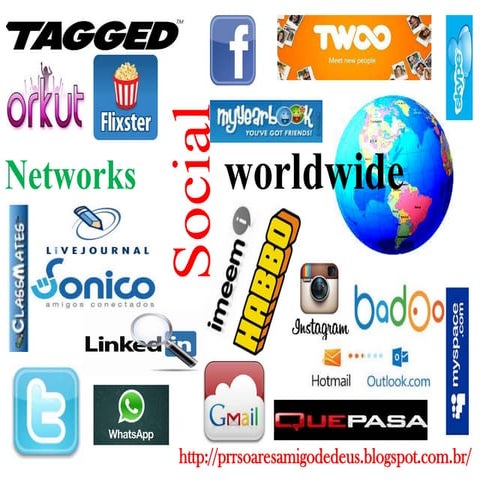 Social networks world wide. prrsoares
