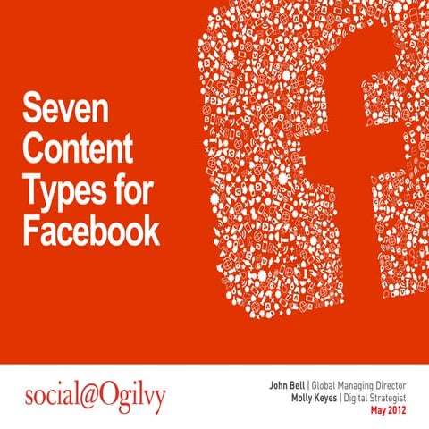 Social@ogilvy 7 Content Types for Facebook