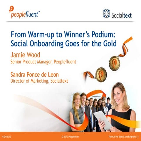 Social Onboarding Goes for the Gold