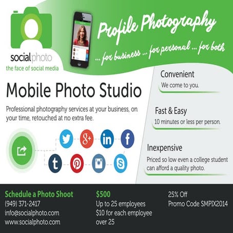 Social photo - 25 Employee Profile Pic Refresh Offer