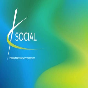 Kenshoo Social Presentation