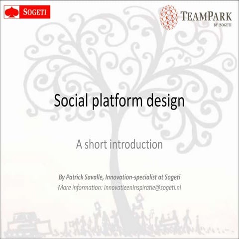 Social Platform Design