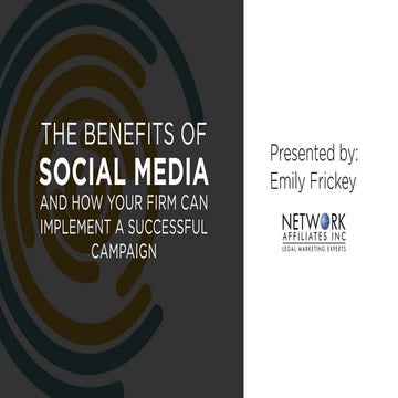 How to Run a Successful Social Campaign for Your Law Firm 
