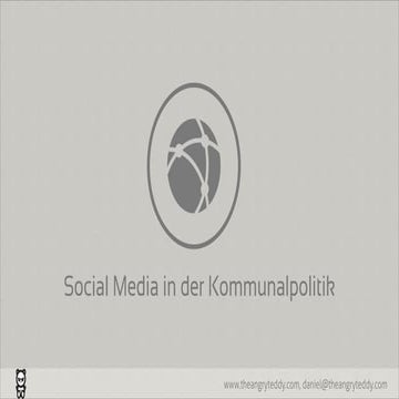 Social Media in der Kommunalpolitik